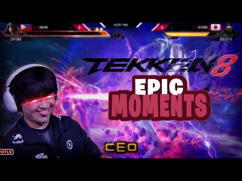 Doujin (Zafina/Leo) vs. Keisuke (Kazuya) TWT 2024  CEO 2024  Top 8  Tekken 8 Moments #tekken8