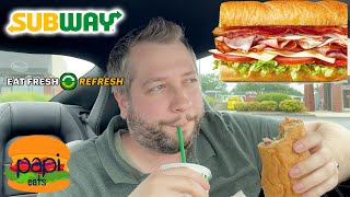 Subway Eat Fresh Refresh - All American Club Sandwich - Review