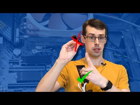 Tech Overwrite 의 메인보드에 M.2 슬롯이 없으면 SATA SSD 말고는 선택지가 없다. 테스트 영상