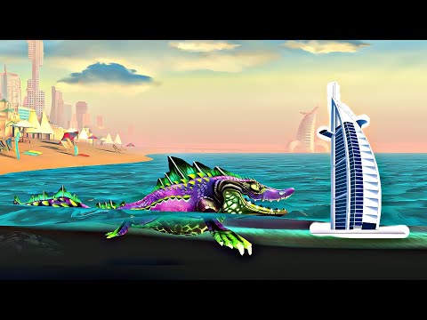 Draco Shark In Arabian Sea - Hungry Shark World - Mr Snappy Shark New Skin Draco