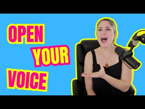 Vocal Warm up to open up your voice (better resonance)