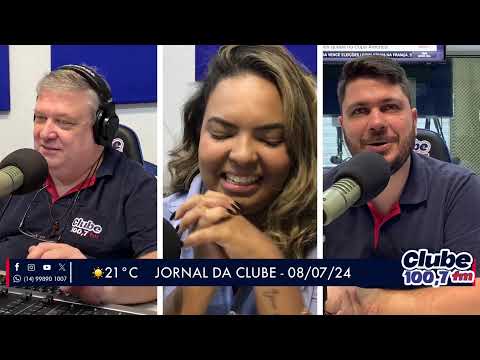 Jornal da Clube - 08/07/24 - Edição da Manhã