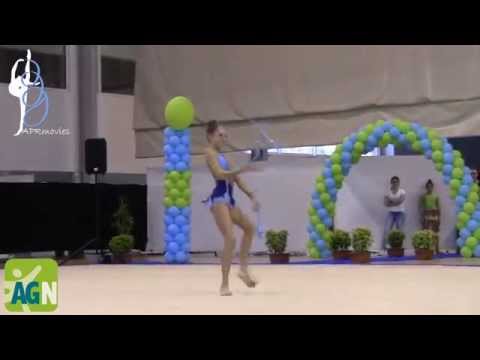 Anais Collin - BEL (BEL) - Maças (Clubs) - Junior Final - AGN Cup 2014