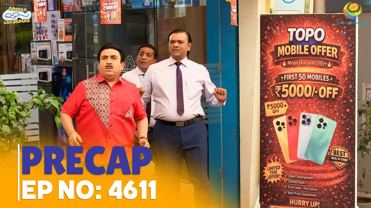 Ep 4611 - PRECAP! | Taarak Mehta Ka Ooltah Chashmah | तारक मेहता का उल्टा चश्मा