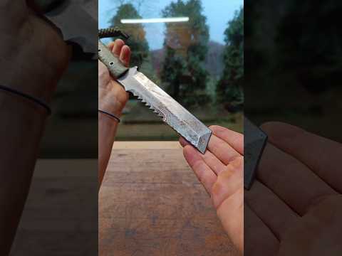SURVIVAL KNIFE sharpening #diy #bushcraft #edc #knife #survival#outdoor#craft#workshop #knife