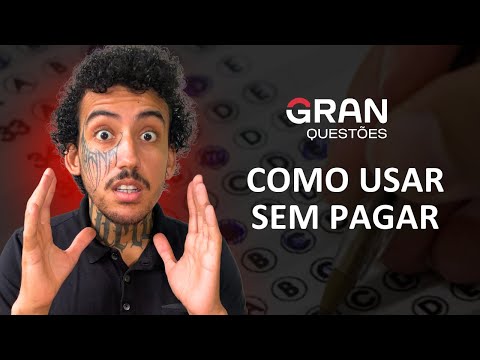 🚨 GRAN CURSOS QUESTÕES: como estudar de graça usando só o celular📲