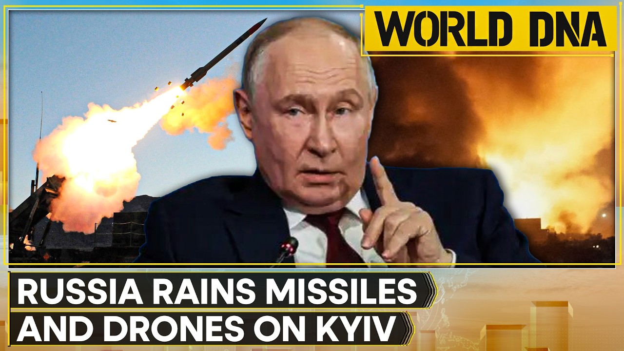 Russia-Ukraine War: Russia Rains Missiles And Drones On Kyiv, At Least Six Injured | WION World DNA