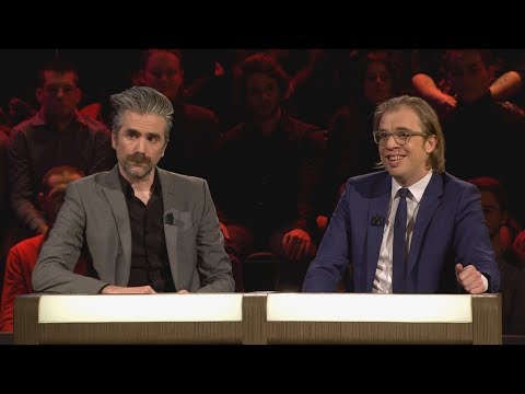 Philippe Geubels en Jeroom in  De Slimste Mens ter Wereld 2017