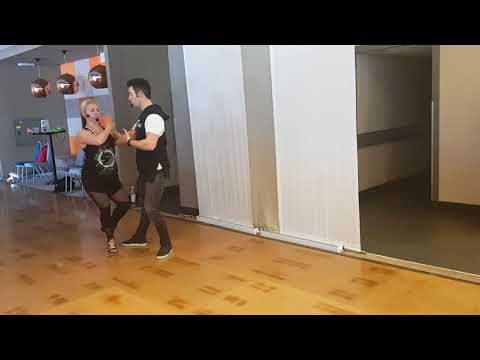 Jordan and Tatiana teaching at the Baltic swing west coast swing dance weekender in Poland 2018