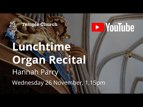 Lunchtime Organ Recital: Hannah Parry