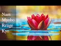 Nam Myoho Renge Kyo Miracle Mantra | For Meditation & Inner Peace | Daimoku Chant 1 hour