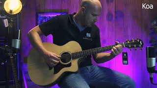 Video thumbnail for Taylor 214ce Rosewood DLX vs Taylor 214ce-K KOA DLX | Muziekhuis Souman by Souman Music