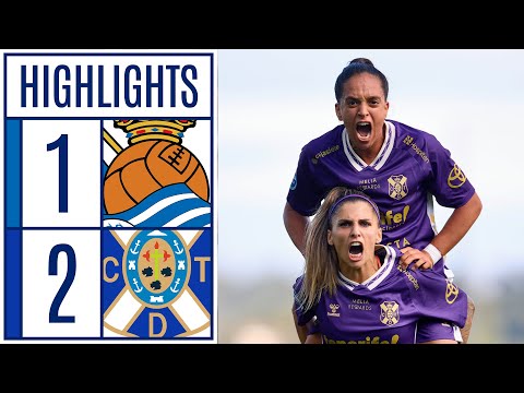 REAL SOCIEDAD 1 - 2 COSTA ADEJE TENERIFE | RESUMEN LIGA F MOEVE