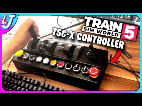 Trying Out The (TSC-X Controller) - NEW Train Sim World Controller!