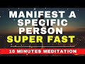 Manifest A Specific Person Meditation SUPER FAST Guided Meditation Robert Zink