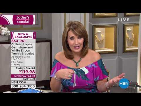 HSN | Colleen Lopez Gemstone Jewelry 05.08.2019 - 01 AM