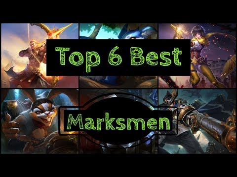 Top 6: Best Marksmen - Arena of Valor