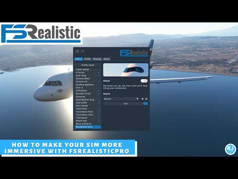 [MSFS] Make your simulator more immersive using FSrealisticPRO v2