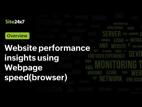 Webpage Speed Browser - Analyze your Webpage's Speed...