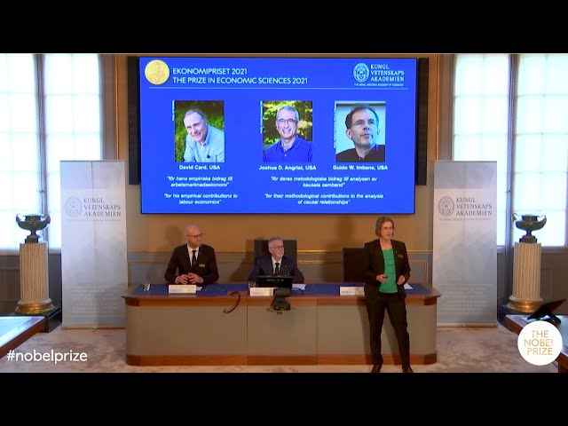 Nobel economics prize goes to ‘natural experiments’ pioneers