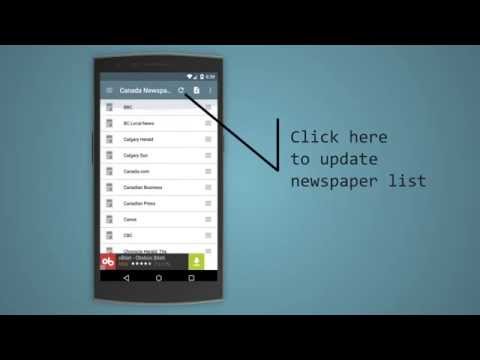 Canada Newspapers Video