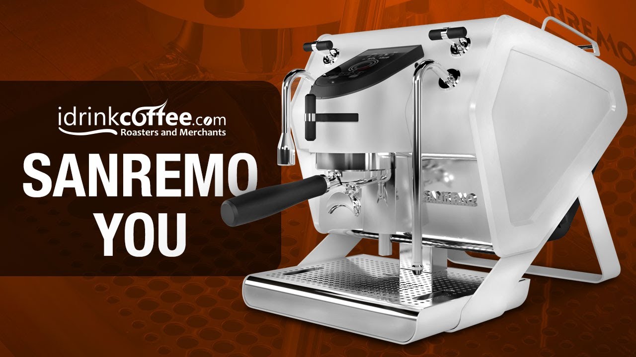Sanremo YOU Espresso Machine - White/Copper Limited Edition video