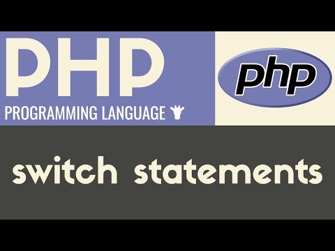 Switch Statements | PHP | Tutorial 23