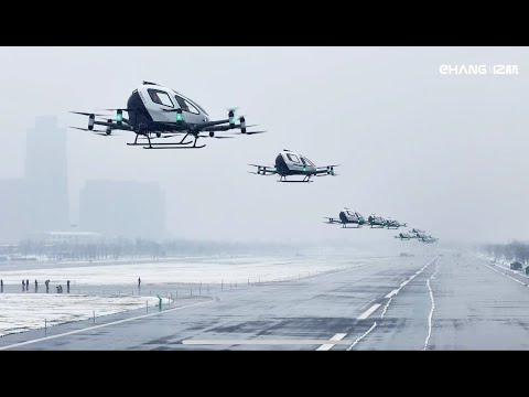 Рой беспилотных такси