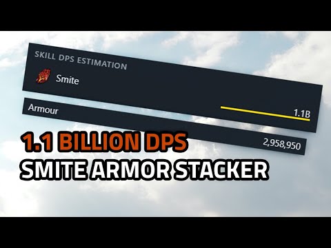 1.1 BILLION DPS SMITE ARMOR STACKER - Path of Exile 3.20