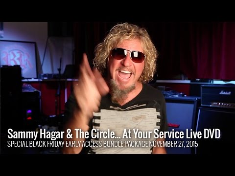 Sammy Hagar & The Circle - At Your Service Live Concert DVD