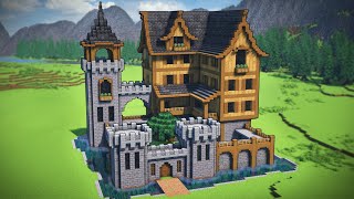 Minecraft: How To Build A Fortified Survival House | Tutorial