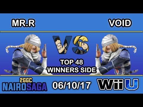 2GGC: Nairo Saga - Mr.R (Sheik) Vs. CLG | VoiD (Sheik) - Top 48 Winners Side