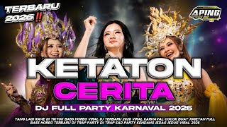 Download lagu DJ KETATON CERITA LAGI VIRAL DI TIKTOK STYLE PARTY X KENDANG | DJ KARNAVAL VIRAL 2026 JOGET  mp3