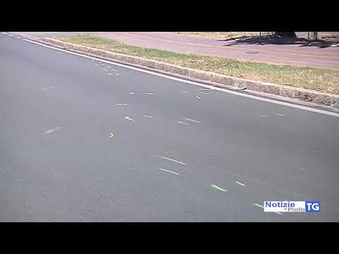 2018-08-17 PRATO - IN COMA L'UOMO FERITO NELL'INCIDENTE TRA BICI E TAXI