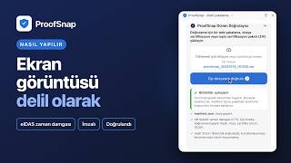 Ekran görüntüsü delil olur mu? Web sayfasını delil olarak kaydetme | ProofSnap