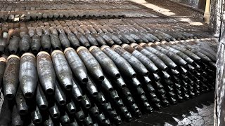 Massive Hidden Russian Ammunition in Salt Mine Exposed