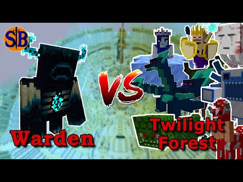 Warden vs Twilight Forest | Minecraft Mob Battle