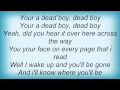 Toadies - Dead Boy Boogie Lyrics