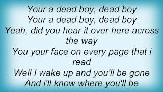 Toadies - Dead Boy Boogie Lyrics