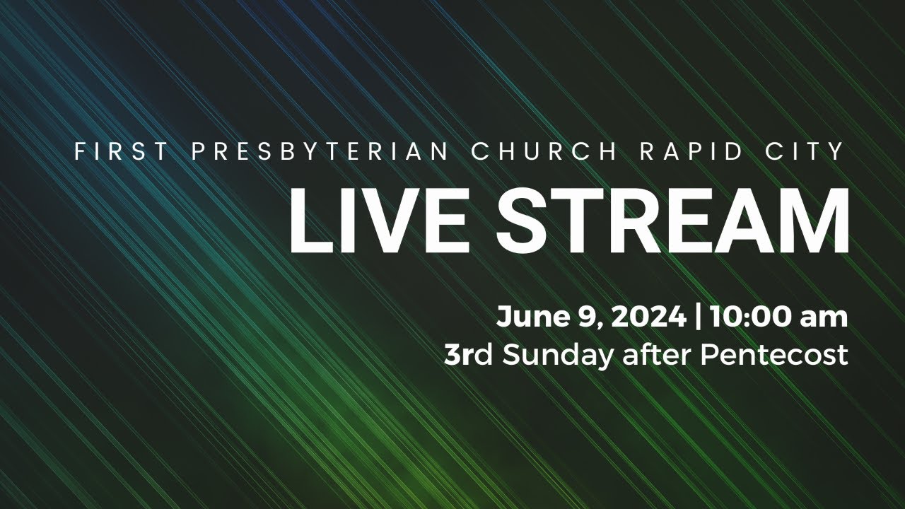 June 9, 2024 | 10:00 am | 3rd Sunday after Pentecost