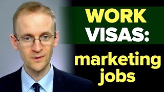 How to get a marketing or business development job in the UK with a work visa ✅️