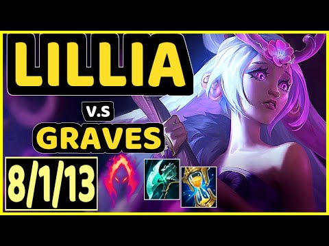 TARZAN (LILLIA) vs GRAVES - 8/1/13 KDA JUNGLE CHALLENGER GAMEPLAY - KR