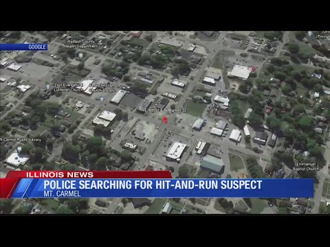 Have you seen this man? Mount Carmel Police looking for hit-and-run suspect