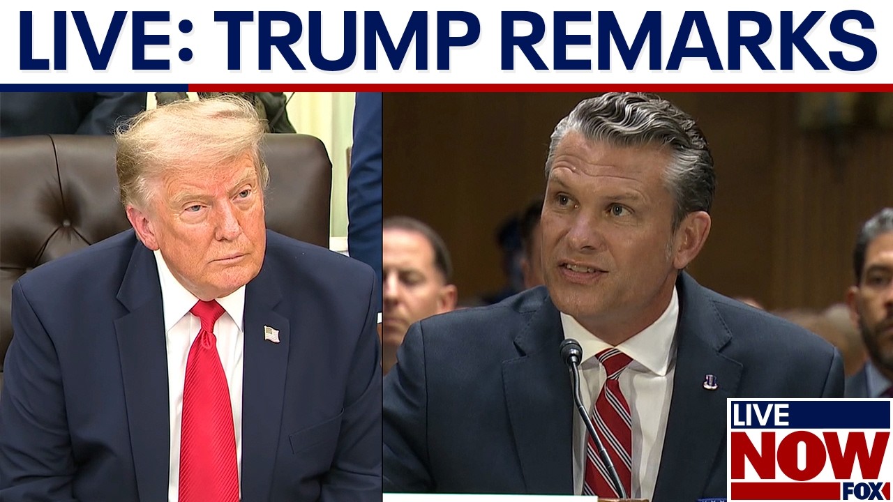 LIVE NOW: Trump hosts cabinet meeting at Camp David