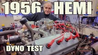 Moteur Hemi « Fire Power » de 1956 sur le banc d'essai !