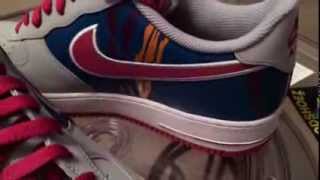 Nike Air Force 1 Low - GR - Wolf Grey / Bright Magenta / Green Abyss - 2-9-14