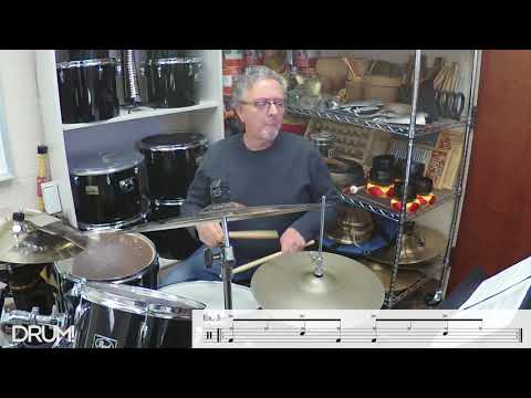 Drum Magazine Lesson: Hi-Hat And Cymbal Accents, By Joe Smyth