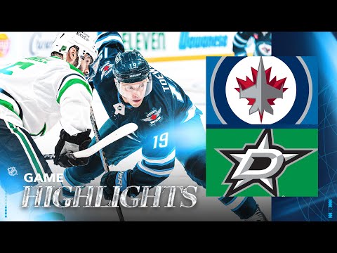Winnipeg Jets vs. Dallas Stars - Game Highlights