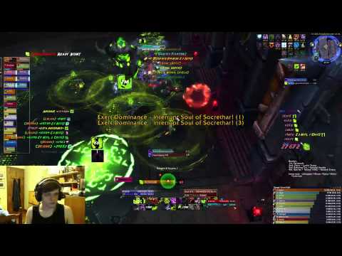 Grim Harvest - The Maelstrom vs Socrethar The Eternal Mythic - Warlock Dps PoV