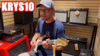Video thumbnail for Ibanez Scott Lepage KRYS10 Signature +  Engl Ironball In Store Test With Power Metal Riffs by Brian Bower